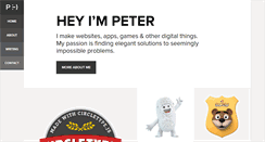 Desktop Screenshot of peterhrynkow.com